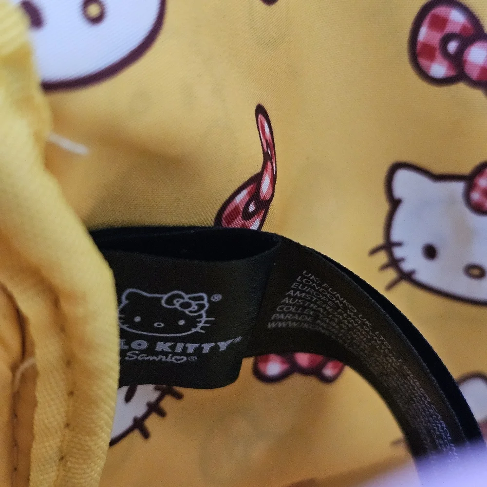 Loungefly Sanrio Hello Kitty Gingham Figural Mini Picnic Backpack